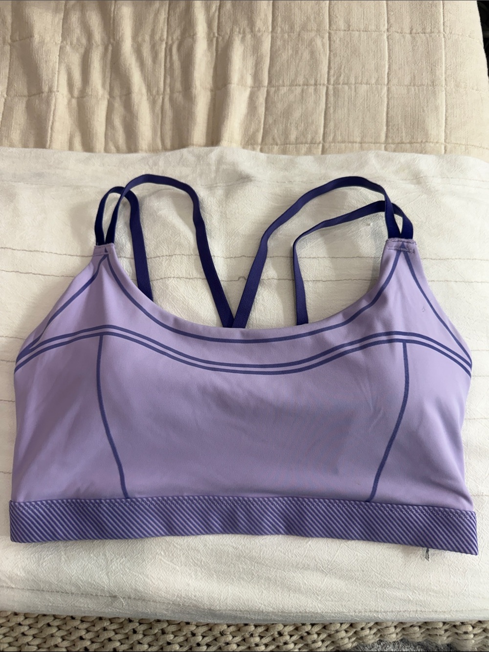 OFFLINE by Aerie Real Me Lavender Sports Bra XL/TG – High Support